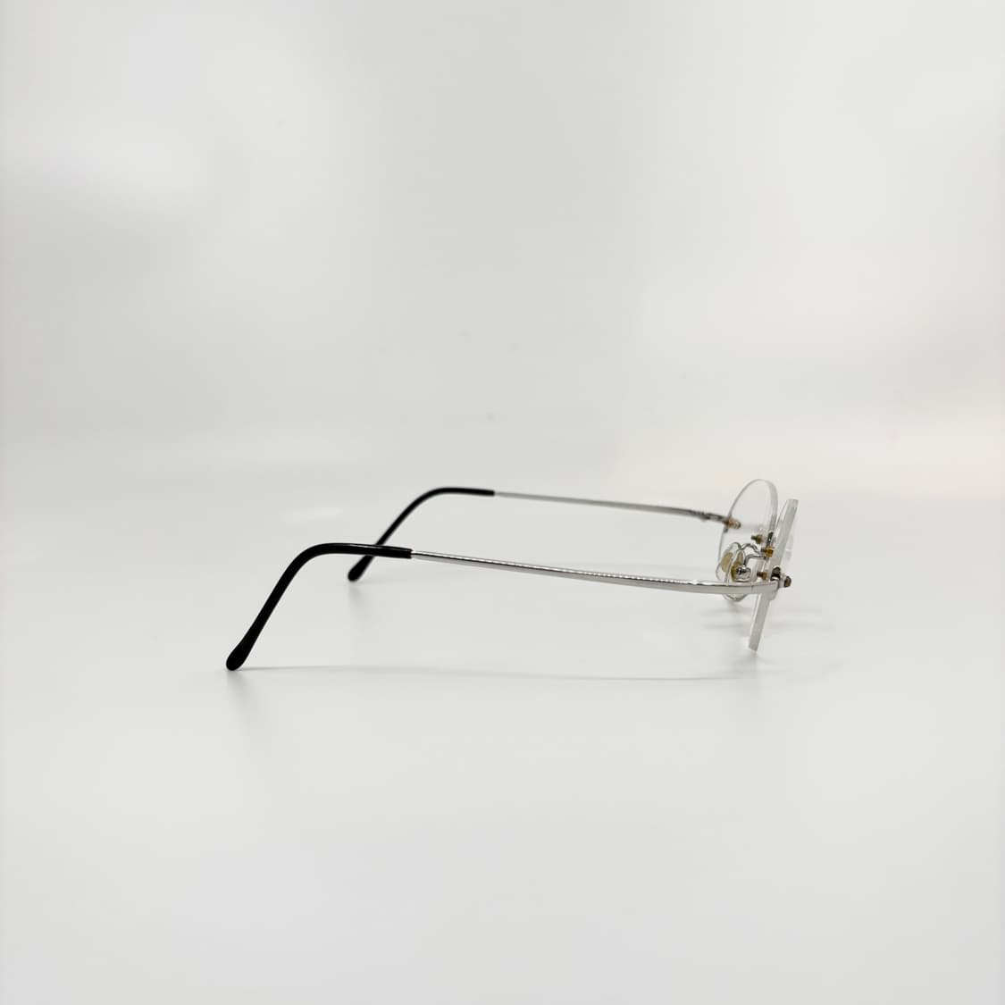 서전 air 빈티지 긱시크 실버 메탈 프레임 안경 상품이미지5