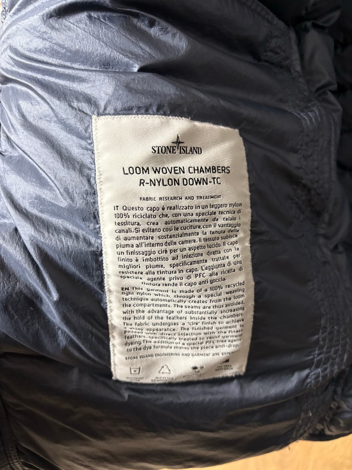 스톤아일랜드 경량패딩 XL 상품이미지4