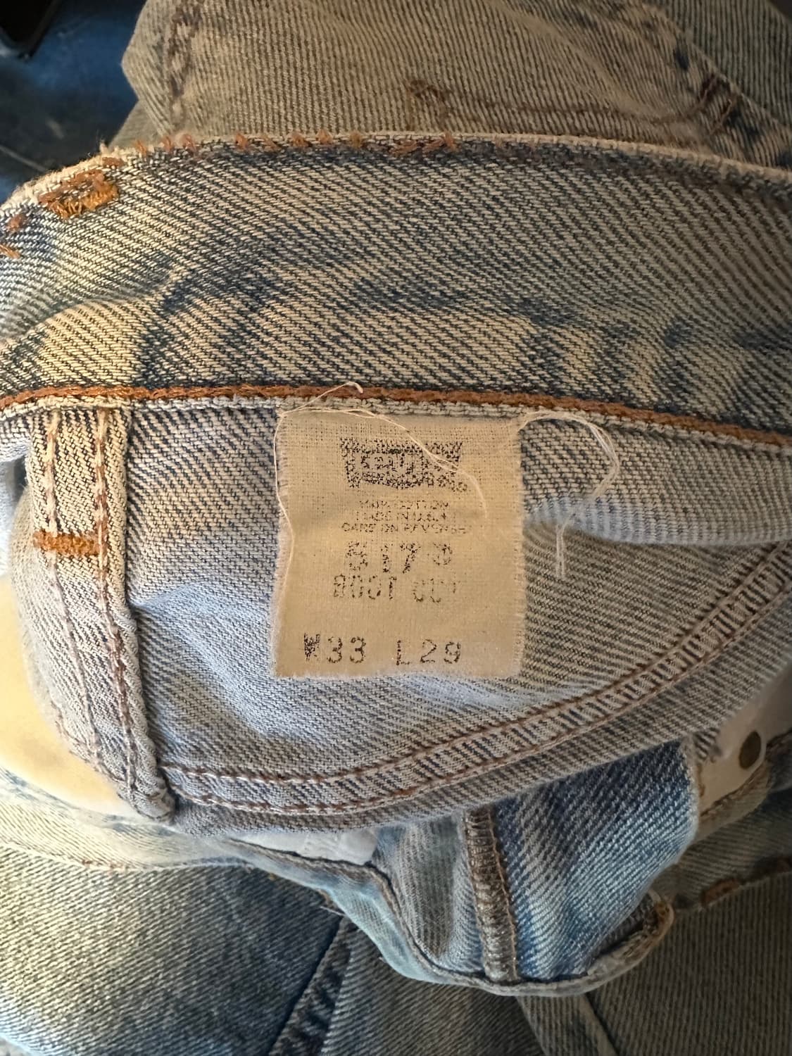 USA Levis 517 Boot Cut Denim Pants 상품이미지7