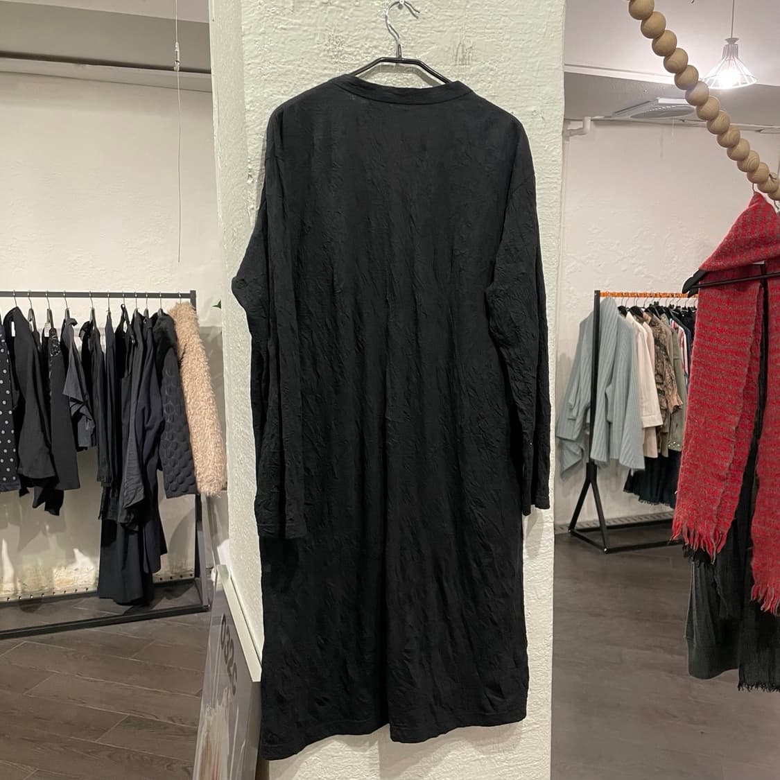 요지야마모토 주름가공 롱셔츠 상품이미지3