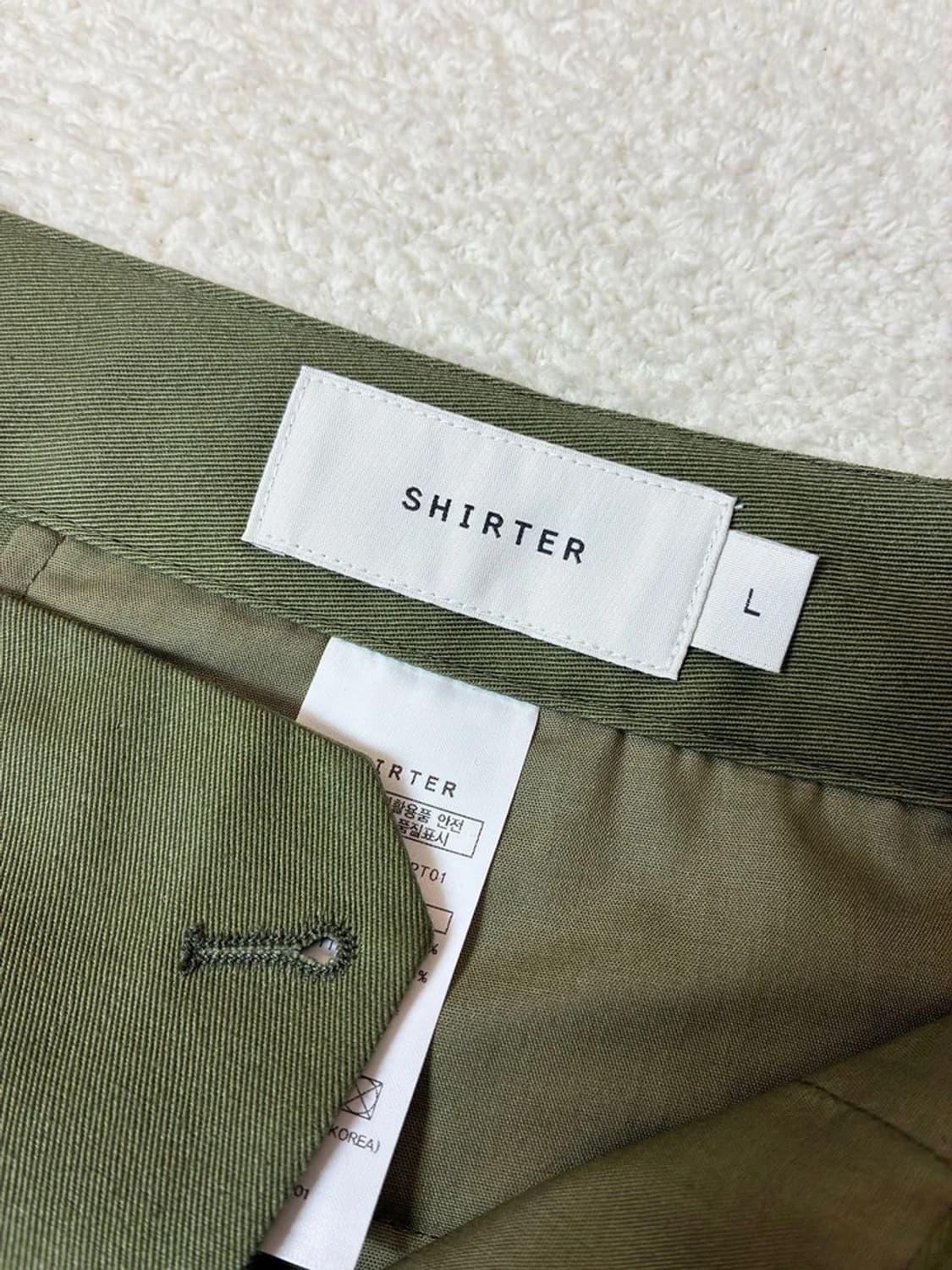 셔터 SHIRTER 24ss 안토니 와이드 팬츠 PN6643 상품이미지9