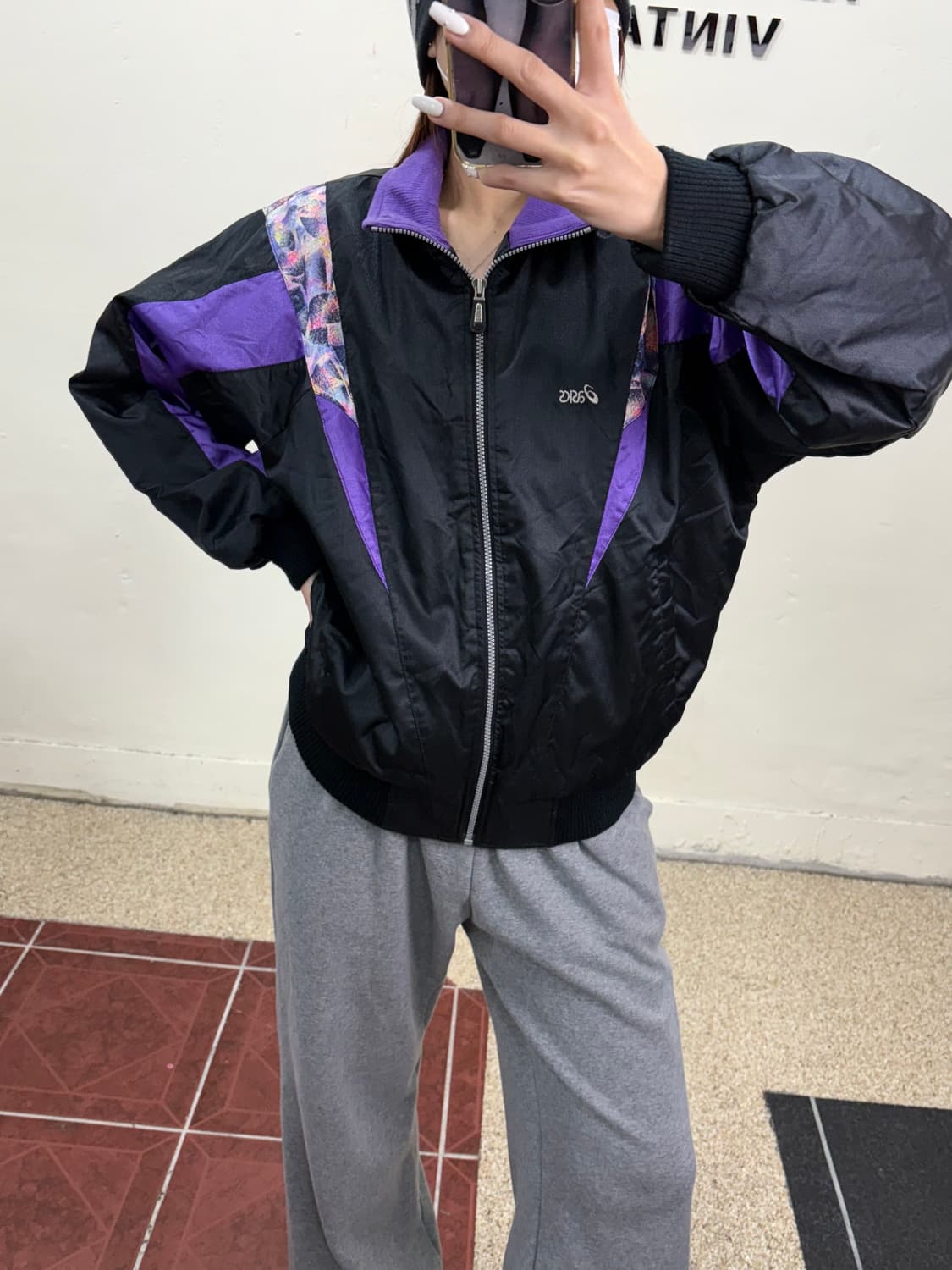 아식스 올드스쿨 패딩점퍼 상품이미지1