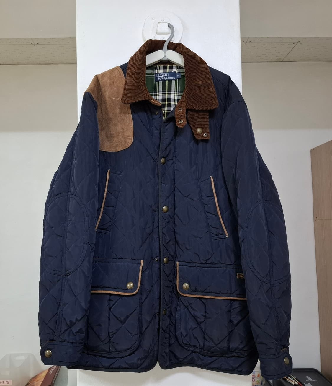 12fw 폴로 캠튼 퀄팅 자켓 M 상품이미지1