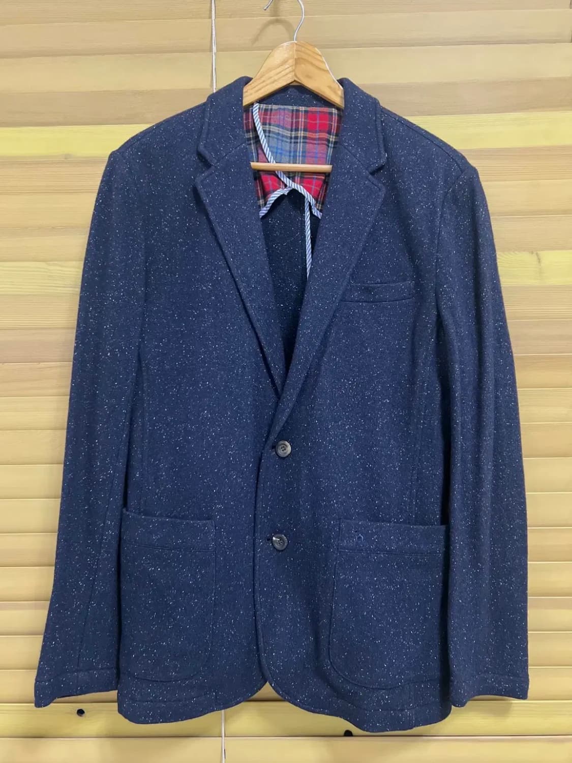 헤지스골프 남성 울저지자켓 100 상품이미지2