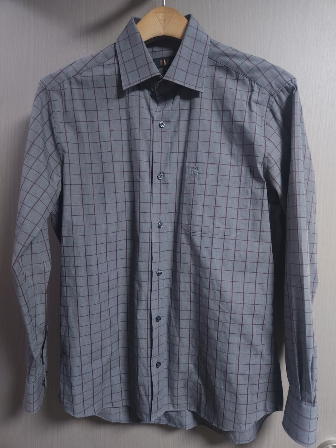 닥스 긴팔 체크셔츠, M 상품이미지1