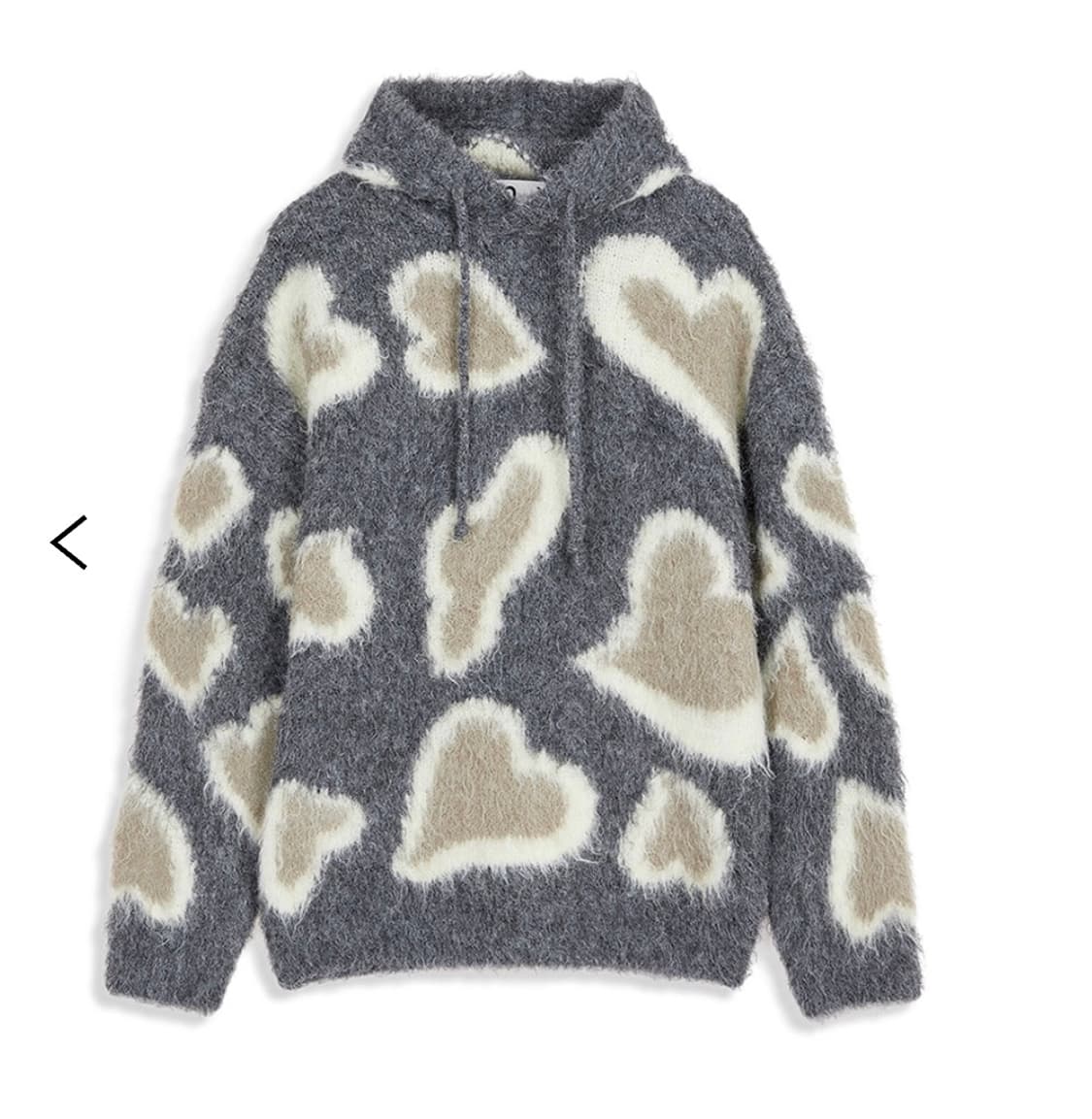 open yy 니트 LEOPARD IN LOVE HOODIE 상품이미지2