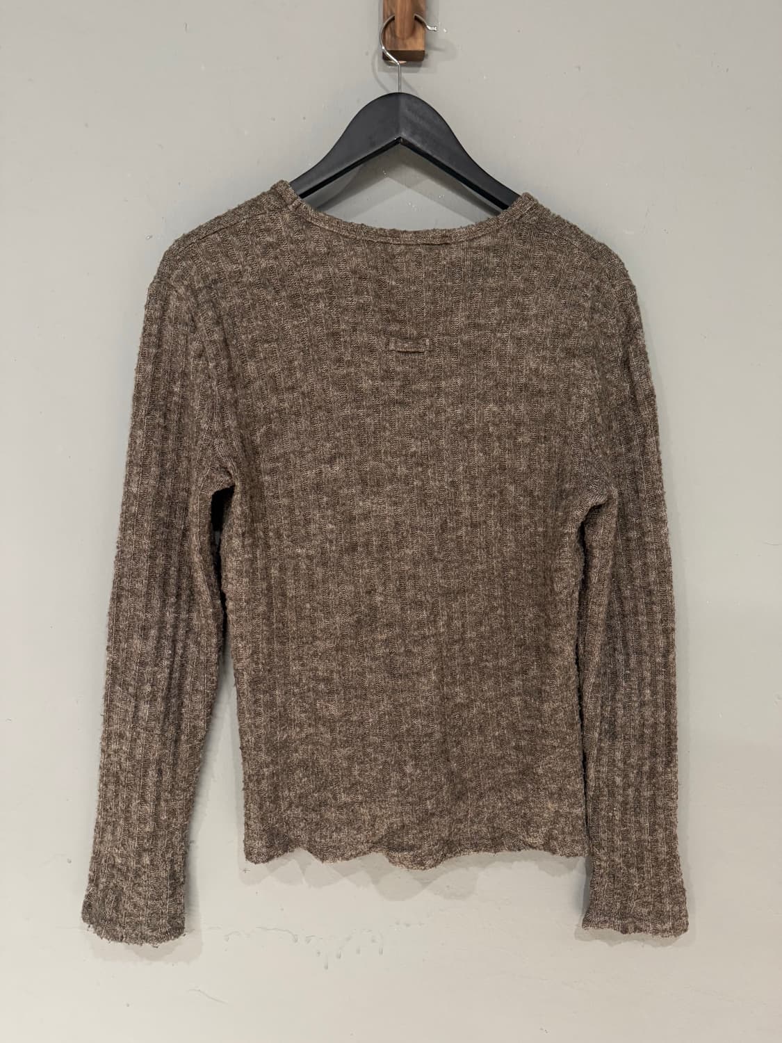 NO ID v-neck knit sleeve  상품이미지8