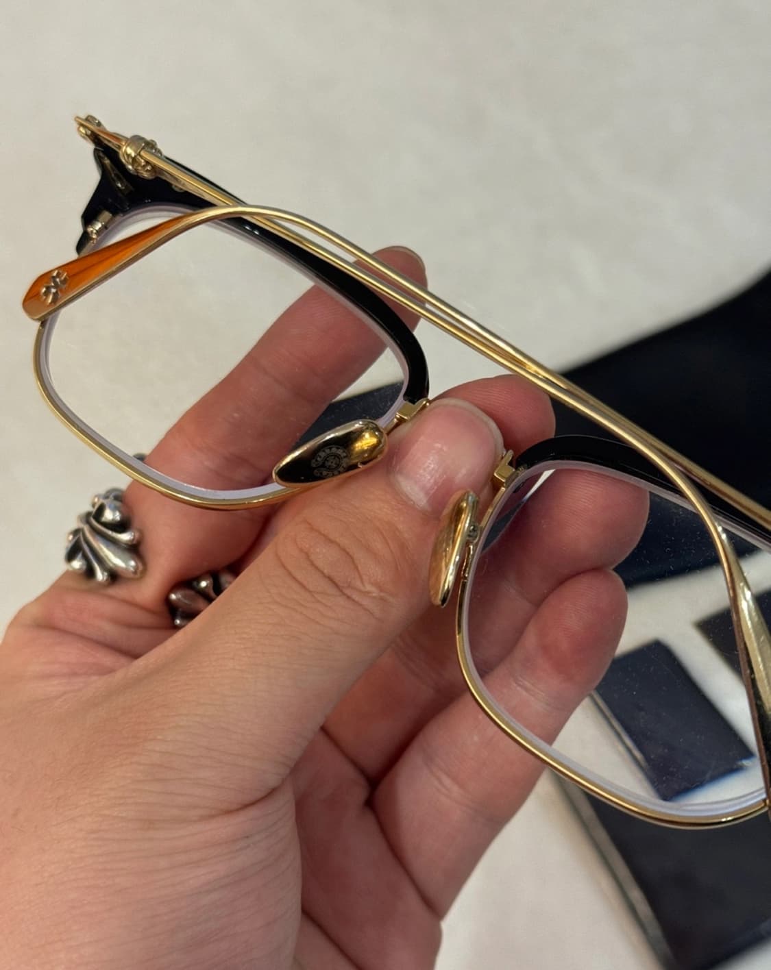 크롬하츠 슬런트레딕션2 골드 54 상품이미지4