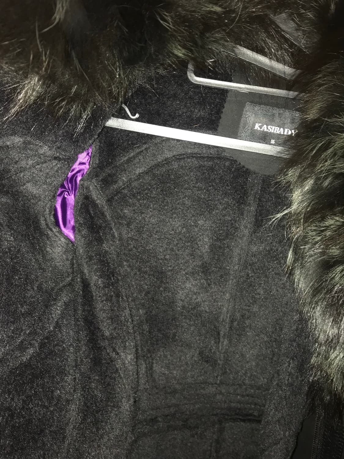 빈티지 퀄팅 퍼 코트 상품이미지2