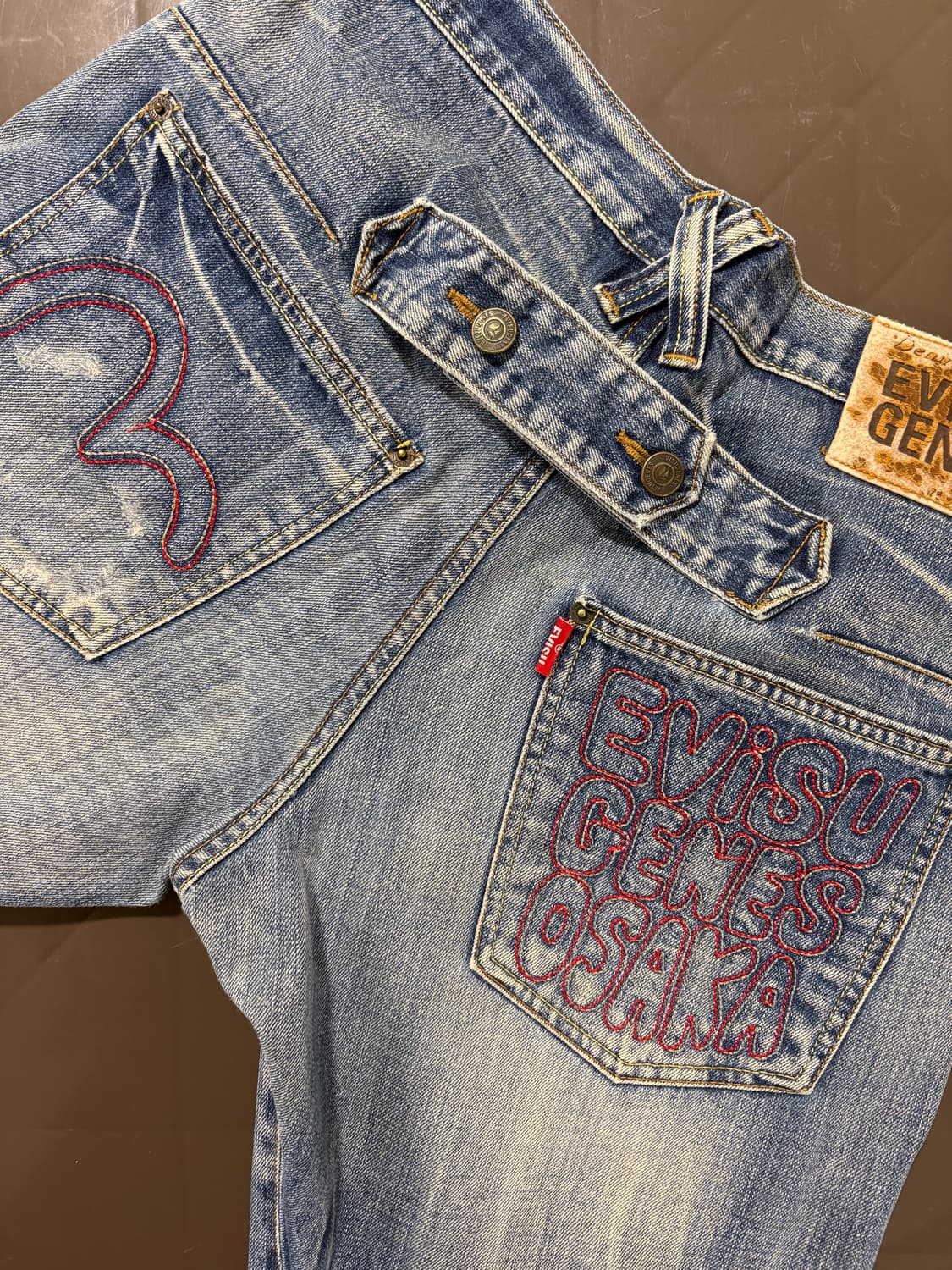 에비수 데님팬츠 상품이미지7