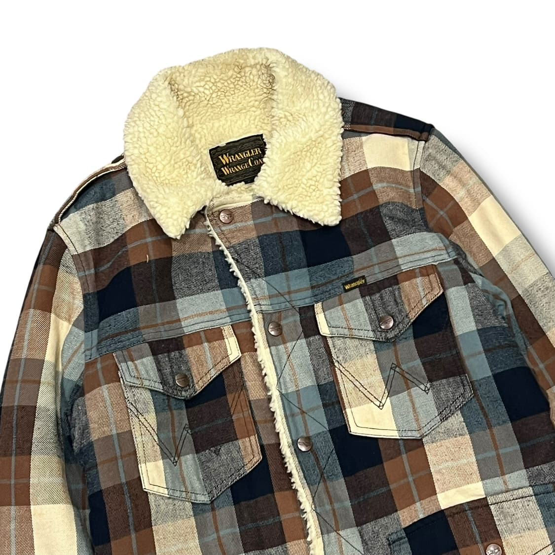 랭글러 셰르파 체크자켓 s08420 상품이미지4