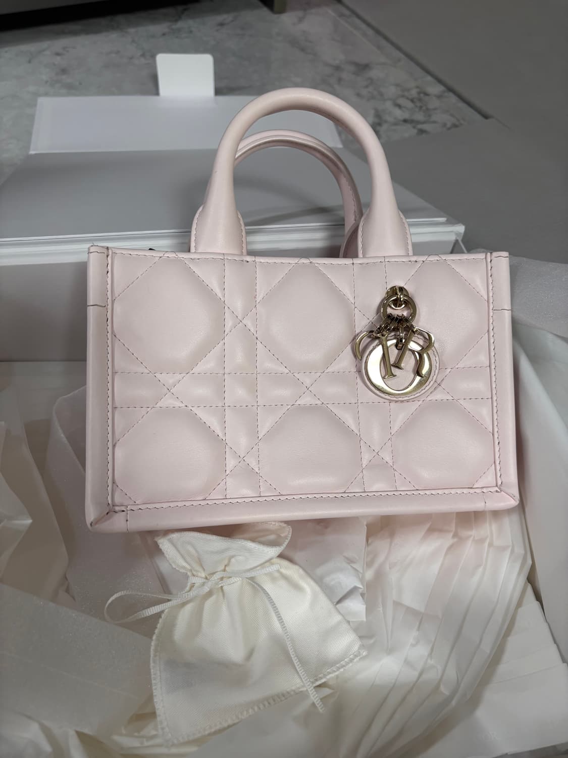 디올 북토트 미니 스트랩백 S5573OWHP 상품이미지3