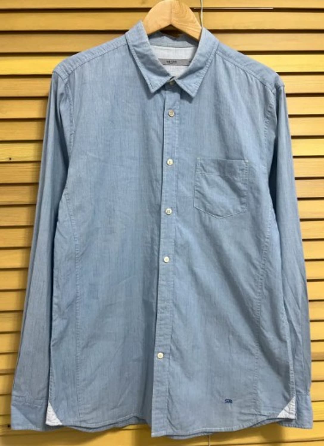 시리즈 남성 잔스트라이프코튼셔츠 110 상품이미지2