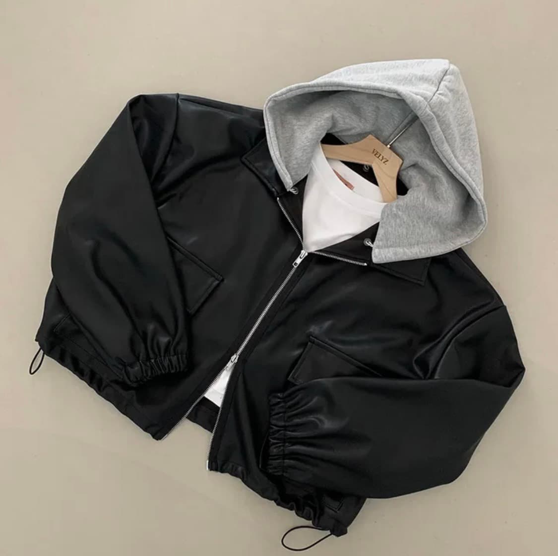 투웨이 가죽점퍼 상품이미지2