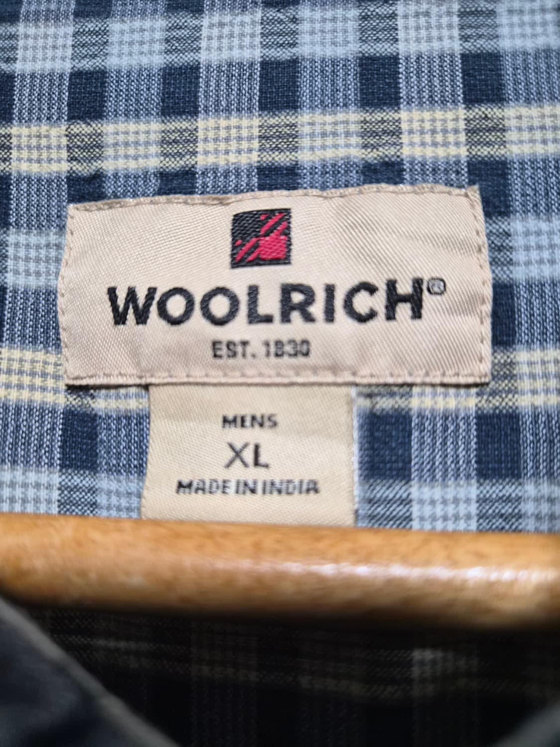 울리치Woolrich 체크 코튼 셔츠 XL - S412 상품이미지4