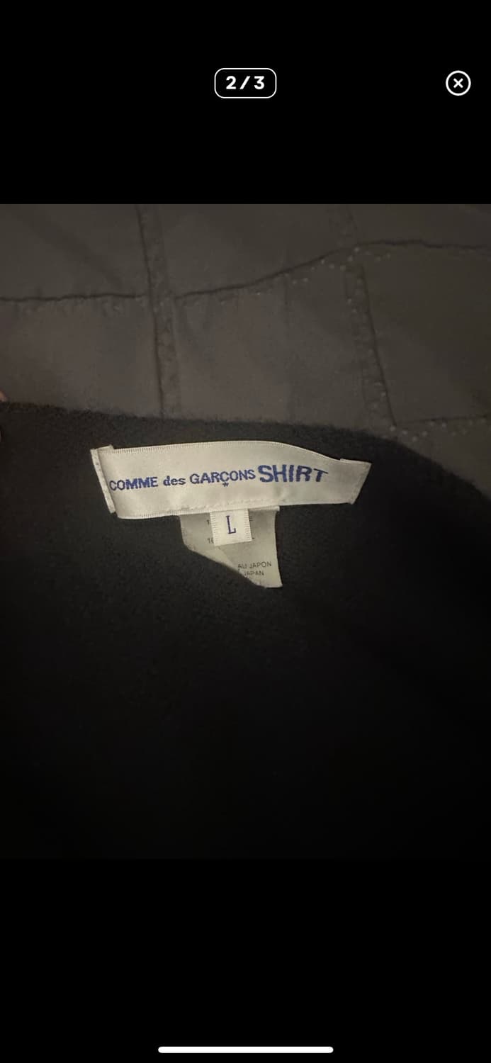 꼼데가르송 셔츠 니트 상품이미지2