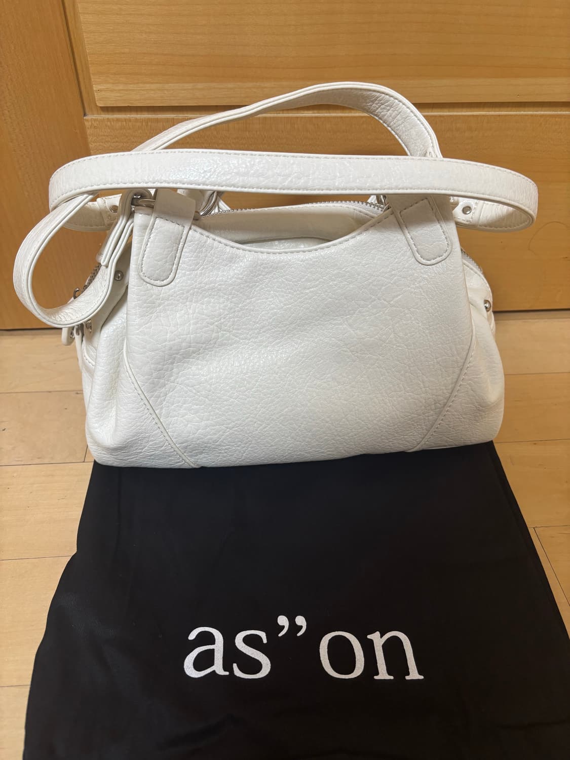 애즈온 ason 보니타 미니백 아이보리 상품이미지3