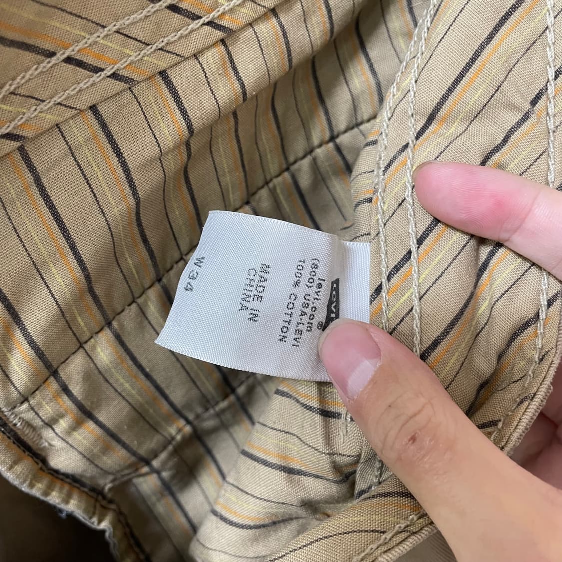 [ 34 ] 리바이스 USA 코튼 워크 반바지 상품이미지3