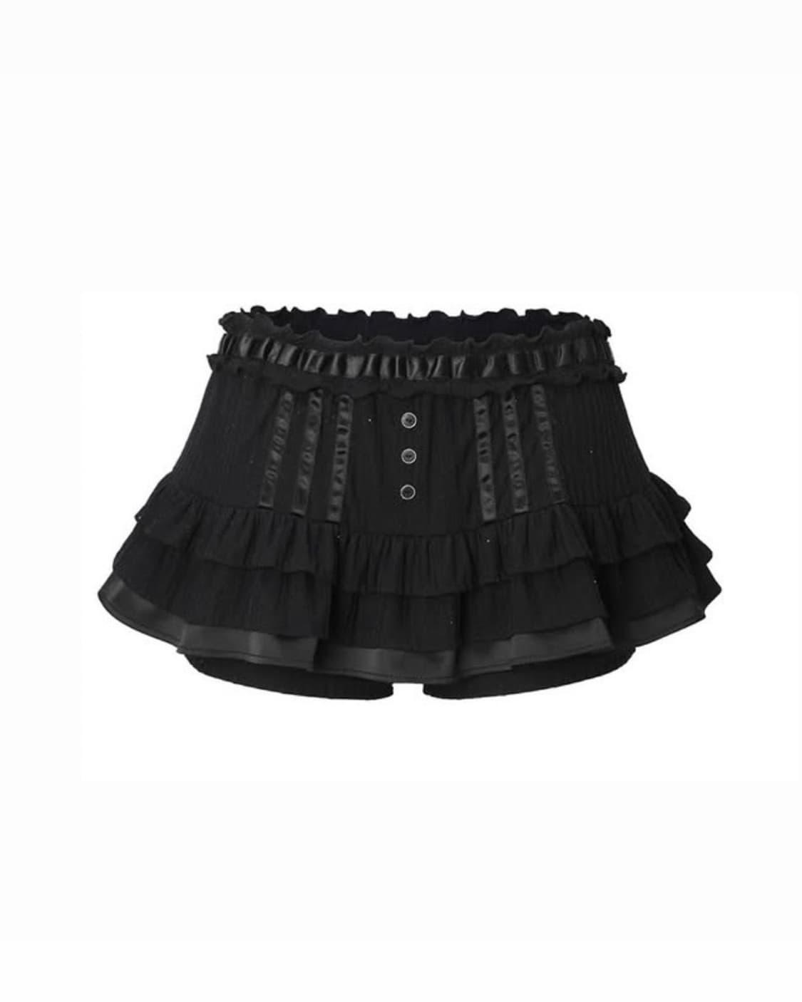 Threetimes twilight skirt (black) 상품이미지1