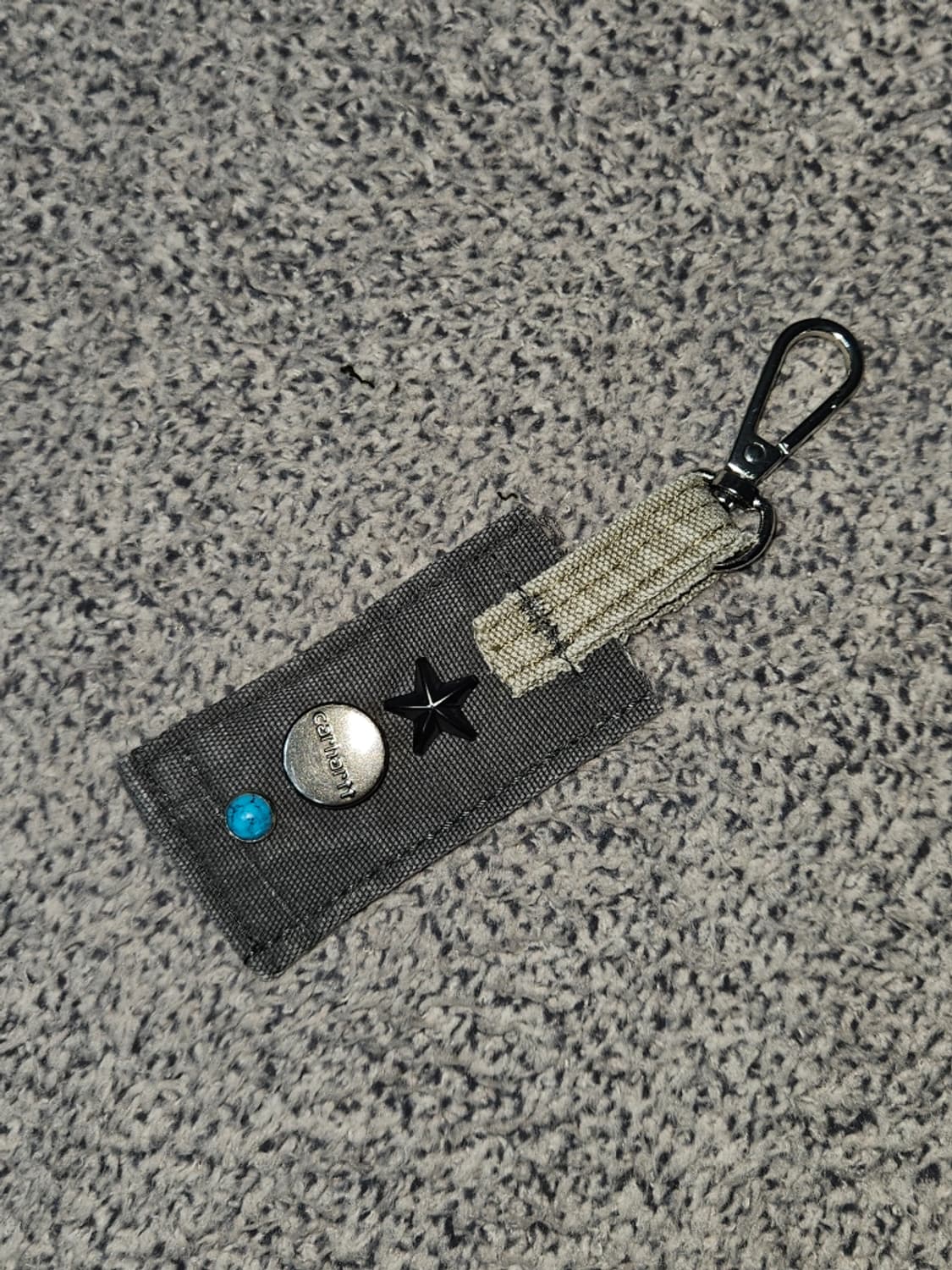 칼하트 버튼 커스텀 키링 / 11908 상품이미지1