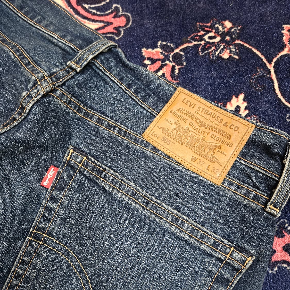 리바이스(Levis) 프리미엄 라인 No.505 데님팬츠 32size 상품이미지4