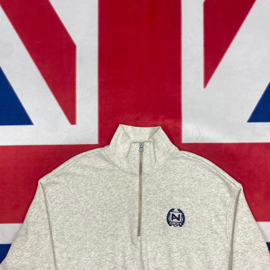 나이키 크롭 반집업 맨투맨 여성XL  상품이미지3