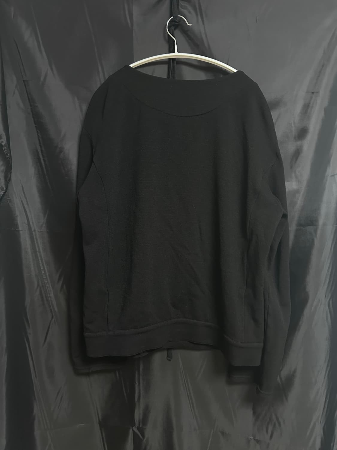 아르마니 익스체인지 레더 포켓 더블 가디건 상품이미지7