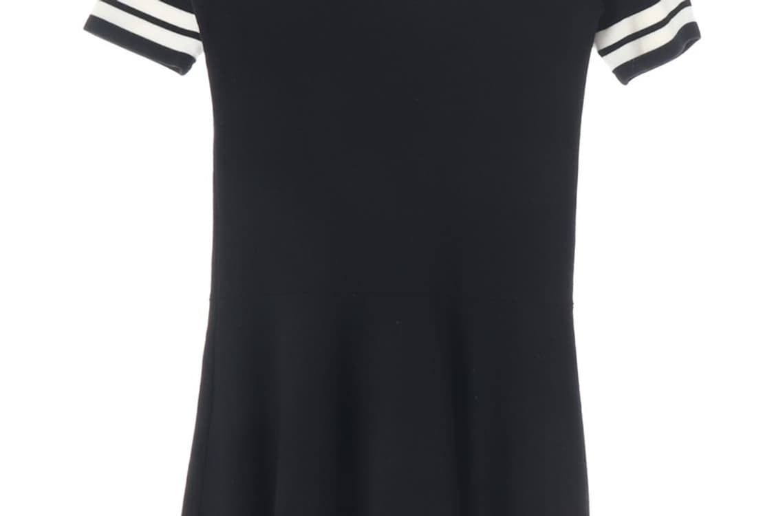 라코스테 보트넥 소매 스트라이프 니트 원피스 34 상품이미지4