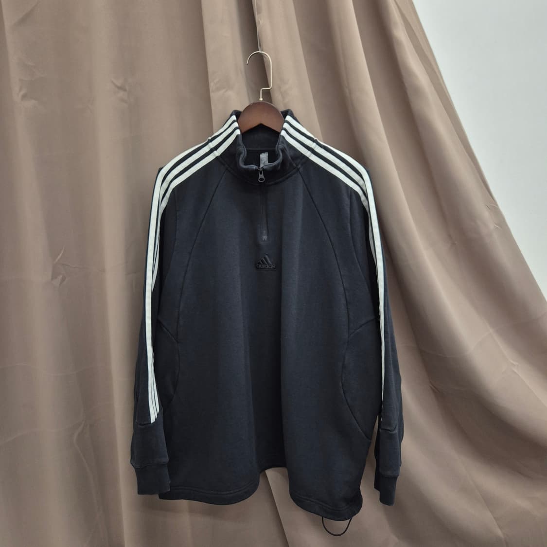 아디다스 스트라이프 하프집업 2XL 상품이미지1