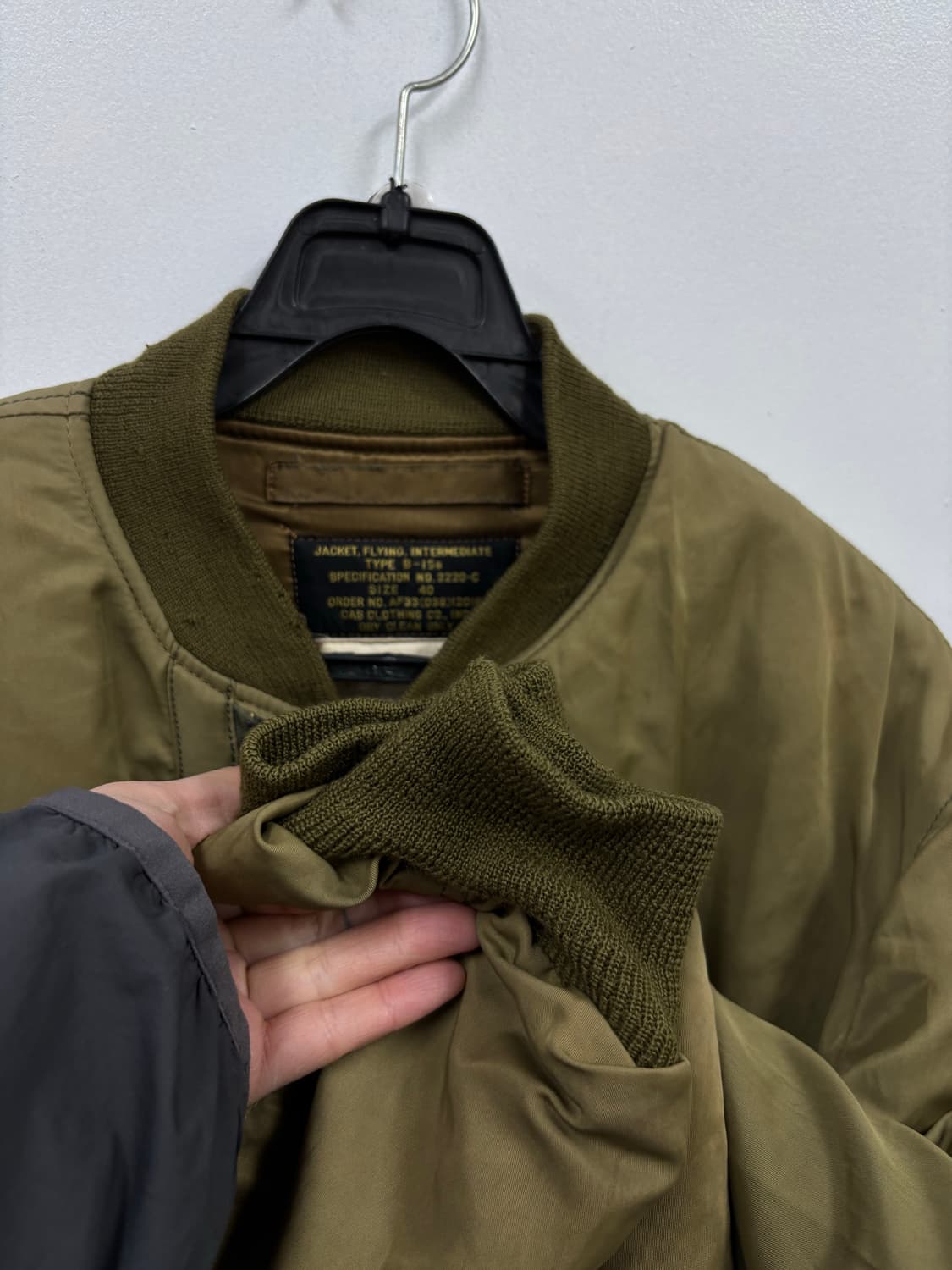 오리지날U.S.A MA-1 항공점퍼40 상품이미지5