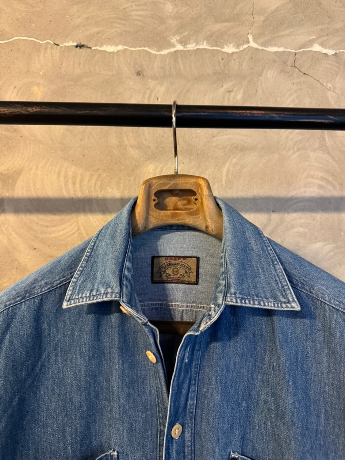 아르마니 진스 데님 워크셔츠 100~105 상품이미지6