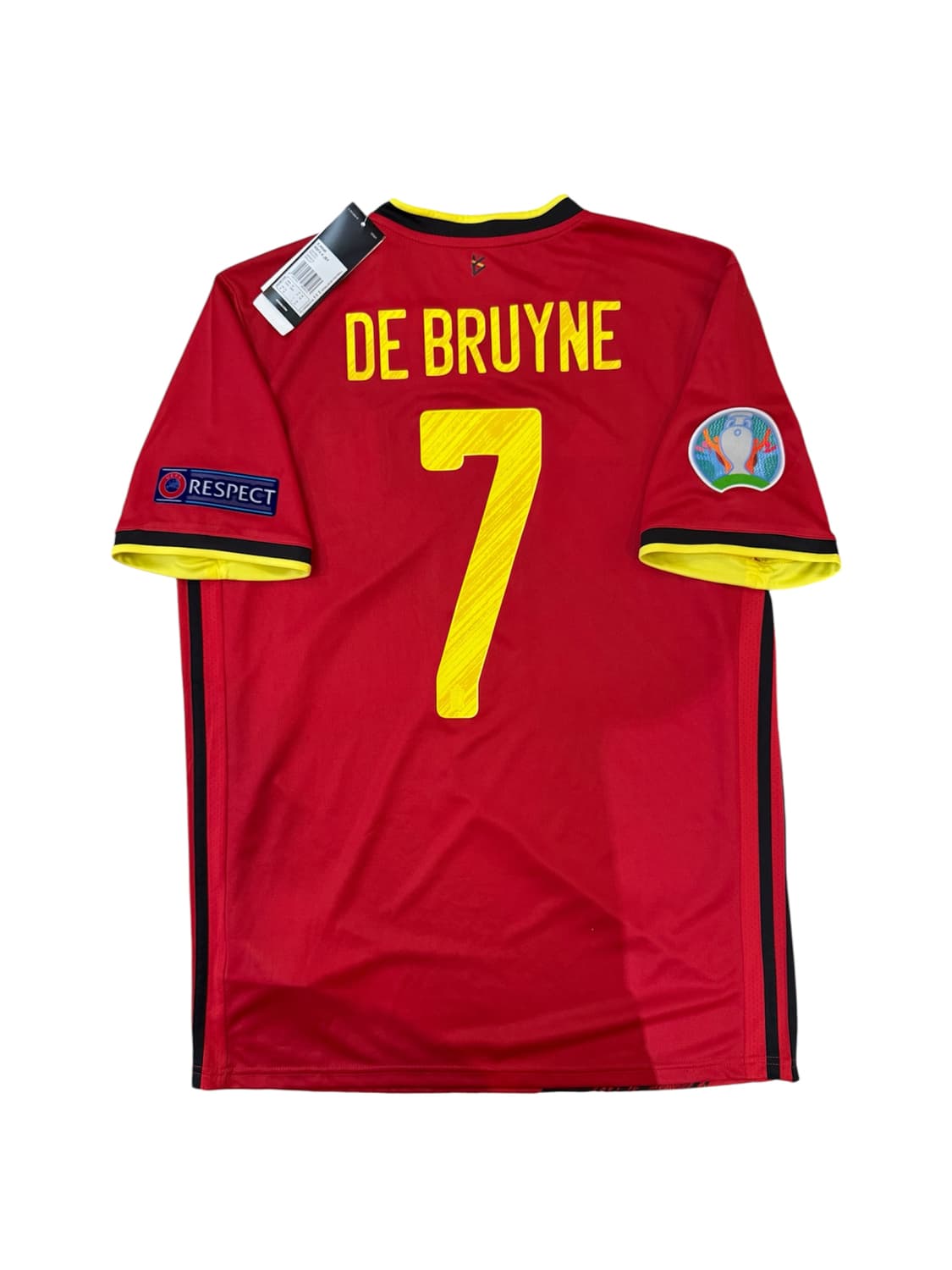 [M/100]20-21 벨기에 홈 데브라이너 유니폼 EJ8546 상품이미지1