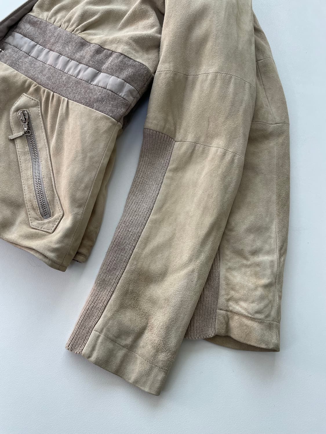 [42] 브루넬로 쿠치넬리 스웨이드 하이넥 자켓 상품이미지6