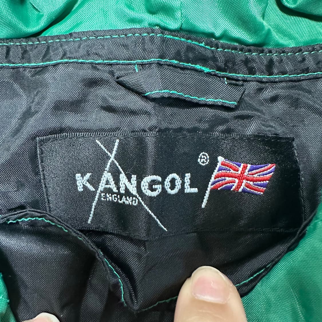 ✨ (바배) 캉골 블랙 레인 후드 바람막이  상품이미지3