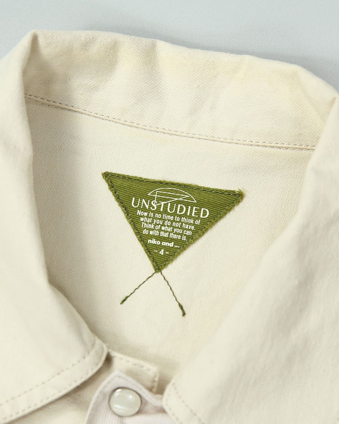 Niko and UNSTUDIED Patchwork Overshirt 상품이미지6