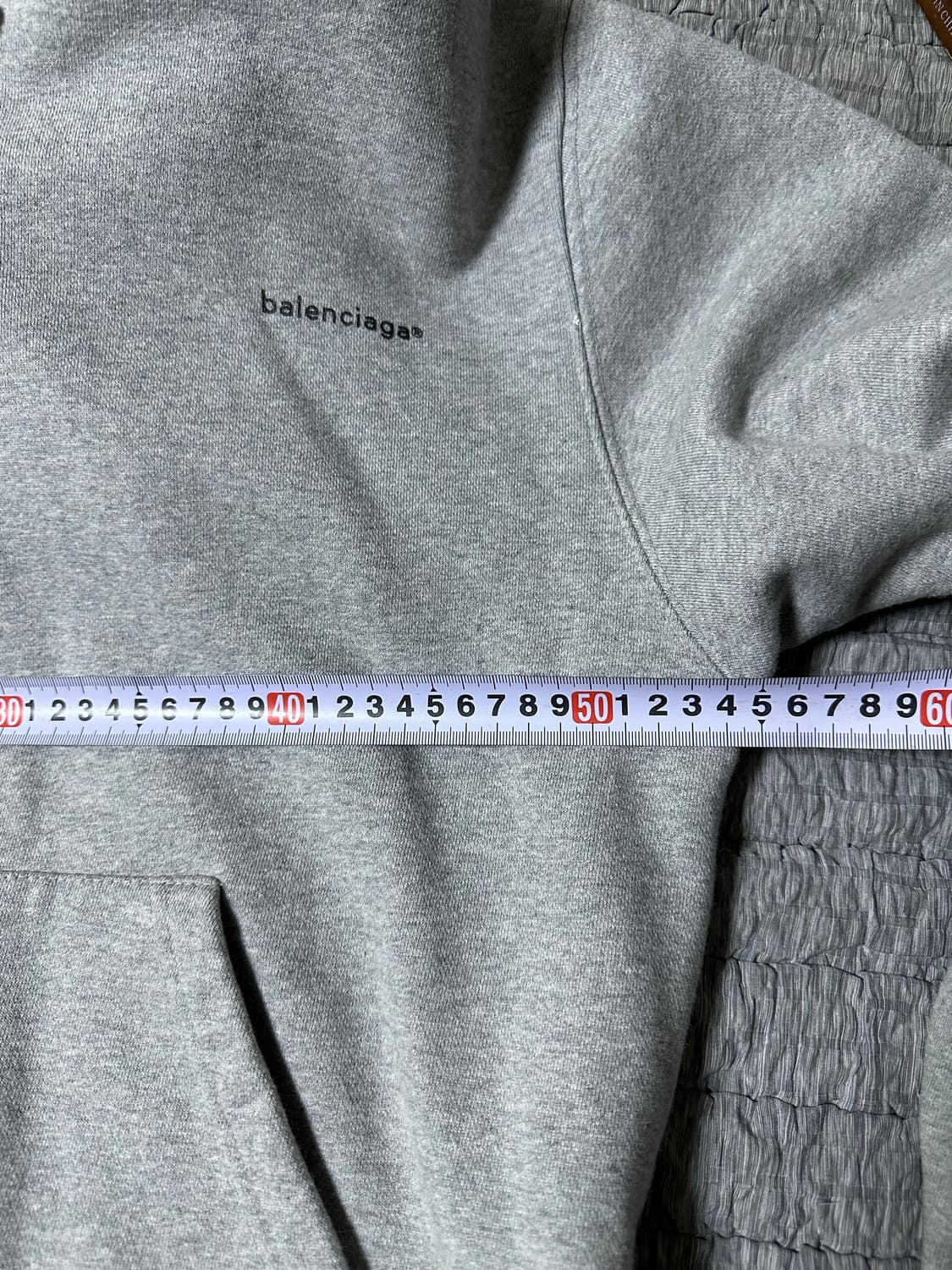 발렌시아가 그레이 후드티 상품이미지8