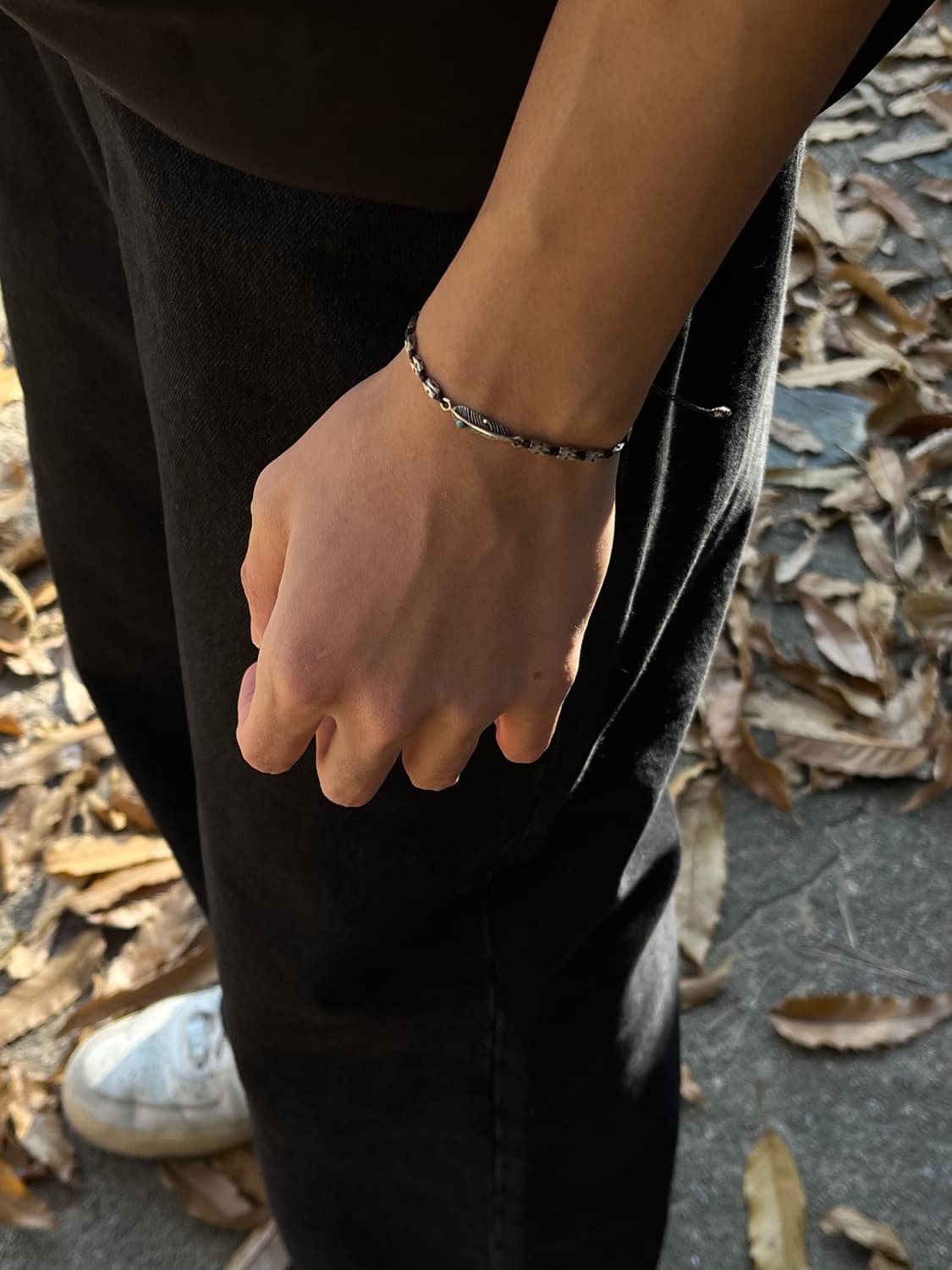 핸드메이드 실버 팔찌 상품이미지3