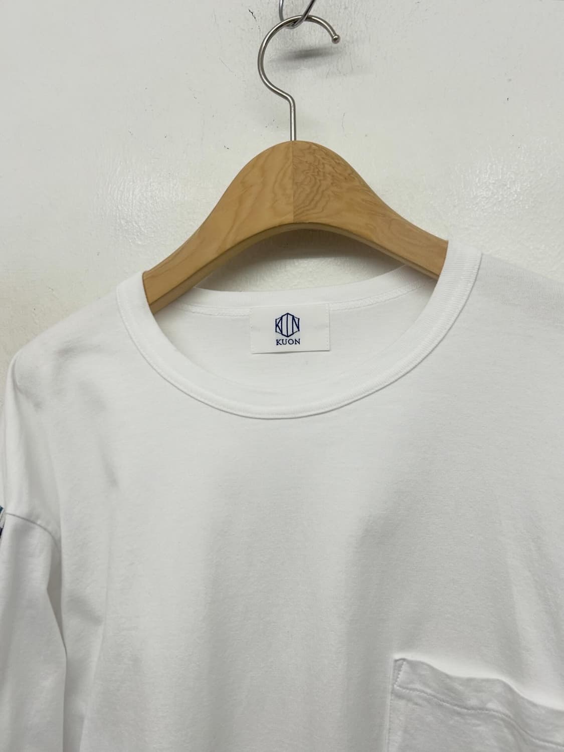 Kuon 사시코 체커보드 롱 슬리브 상품이미지2