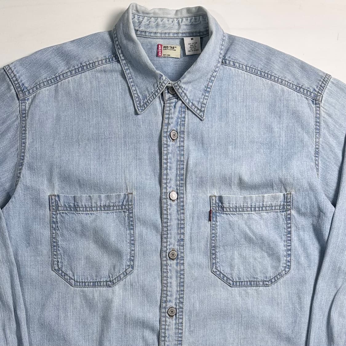 리바이스 투포켓 데님 셔츠  상품이미지2