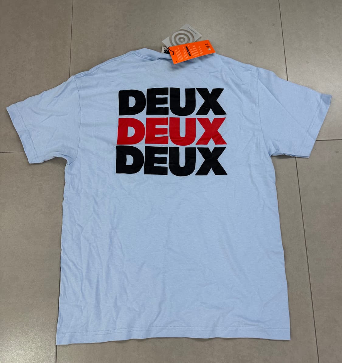 듀스 트리플로고 티셔츠 새상품 L 상품이미지1