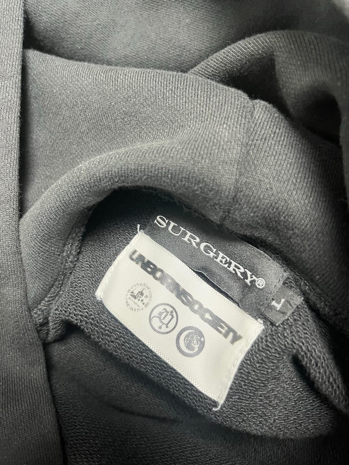 써저리 X 언본소사이어티 후디 L 상품이미지4