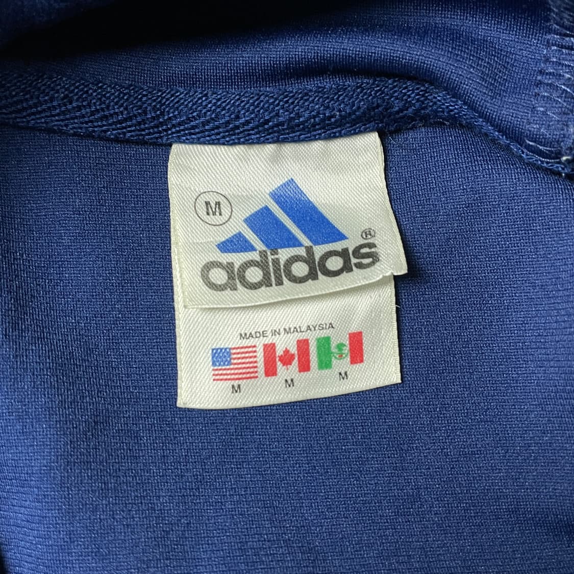 ADIDAS 1990s 아디다스 빈티지 블루 후드티 A00525 상품이미지8