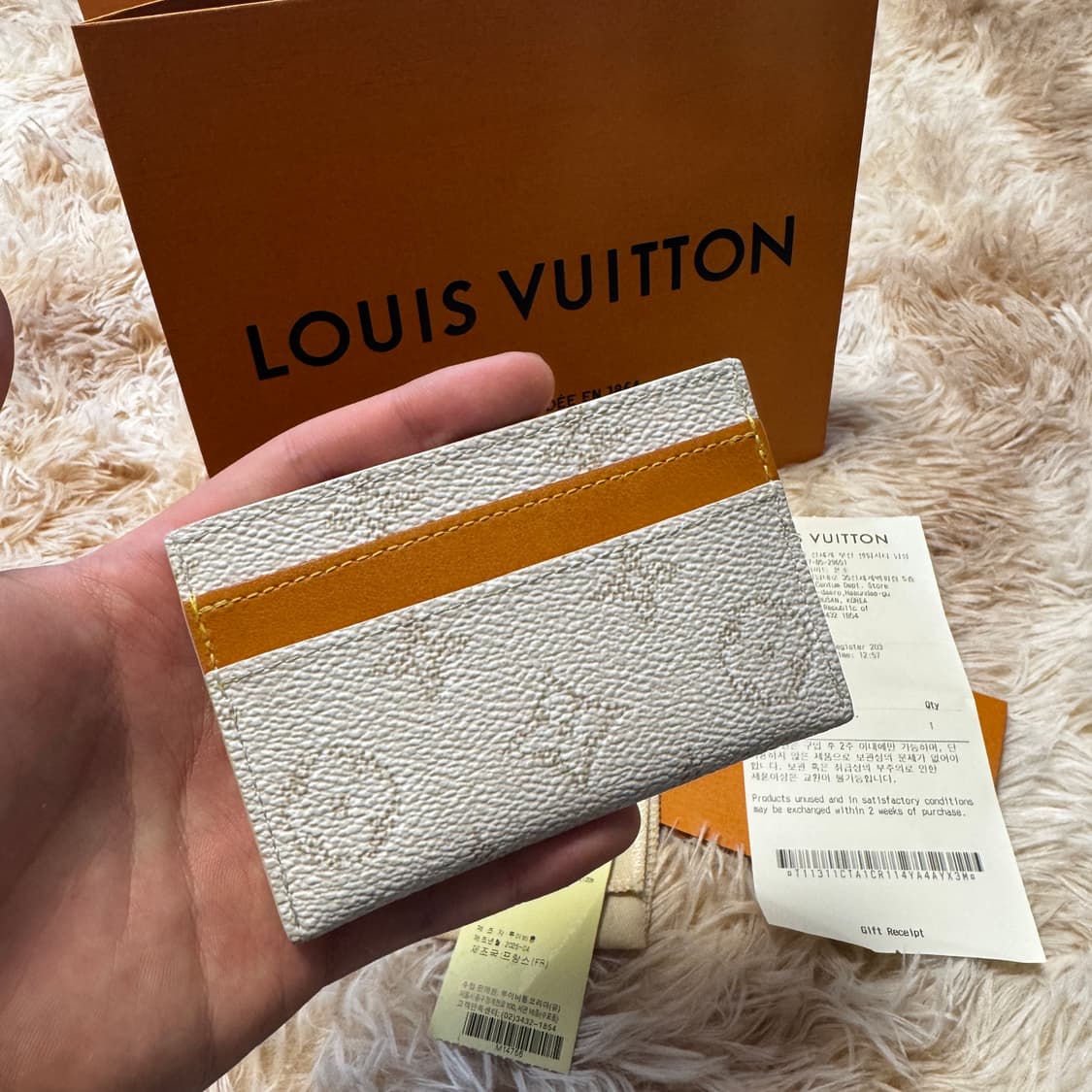 [새상품 / 백화점판] 루이비통 더블 카드 홀더 카드지갑 상품이미지2