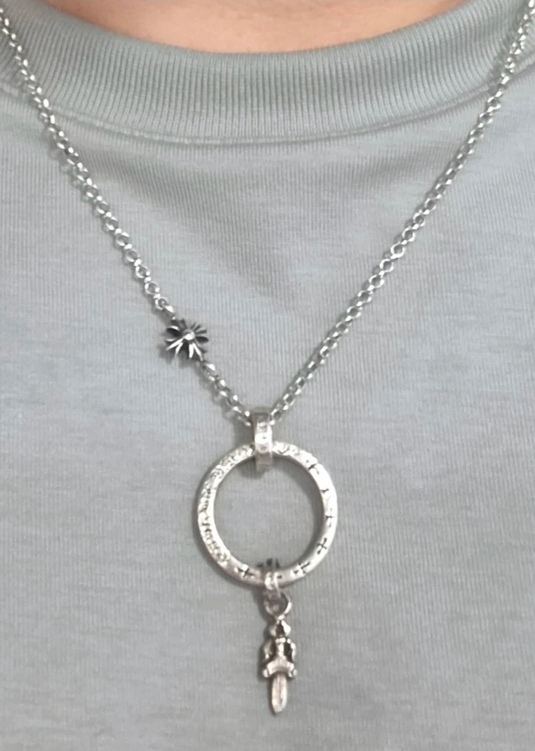 크롬하츠 정품 ntfl 대거 스택 링 반지 풀구성 us6.5(kr13) 상품이미지9