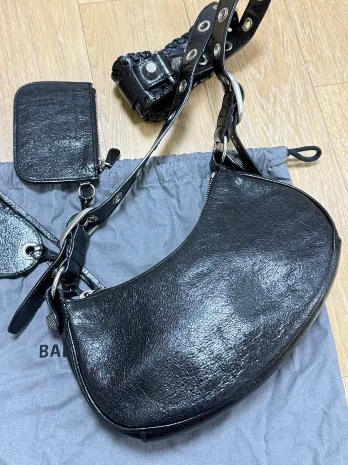 발렌시아카 르카골 xs 블랙(카드지갑, 거울O) 상품이미지4