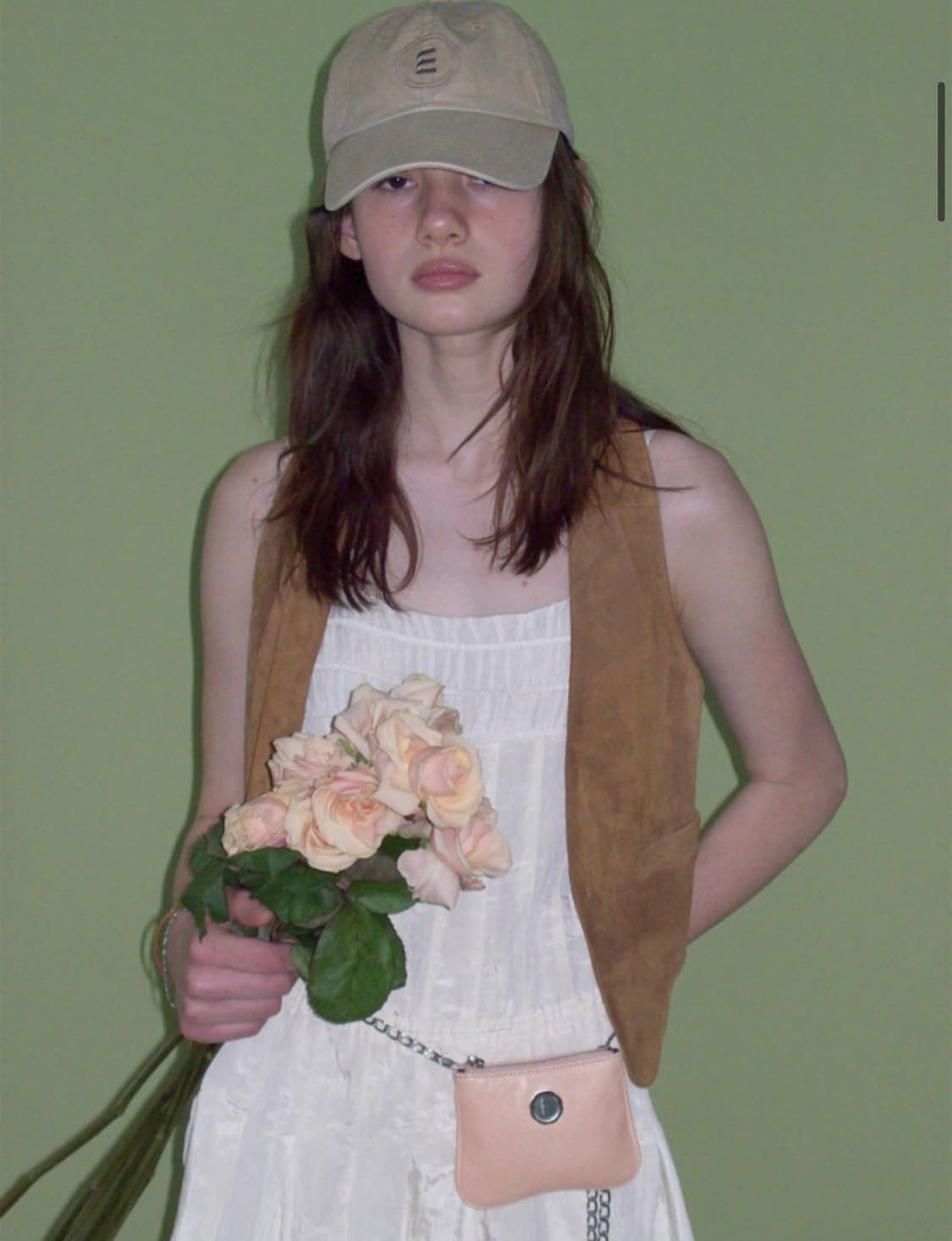 미닛뮤트 M BALL CAP WASHING BEIGE 상품이미지2