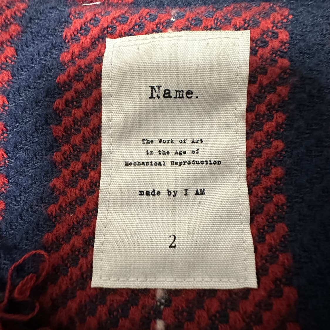 NAME. japan made vintage shirt 상품이미지4