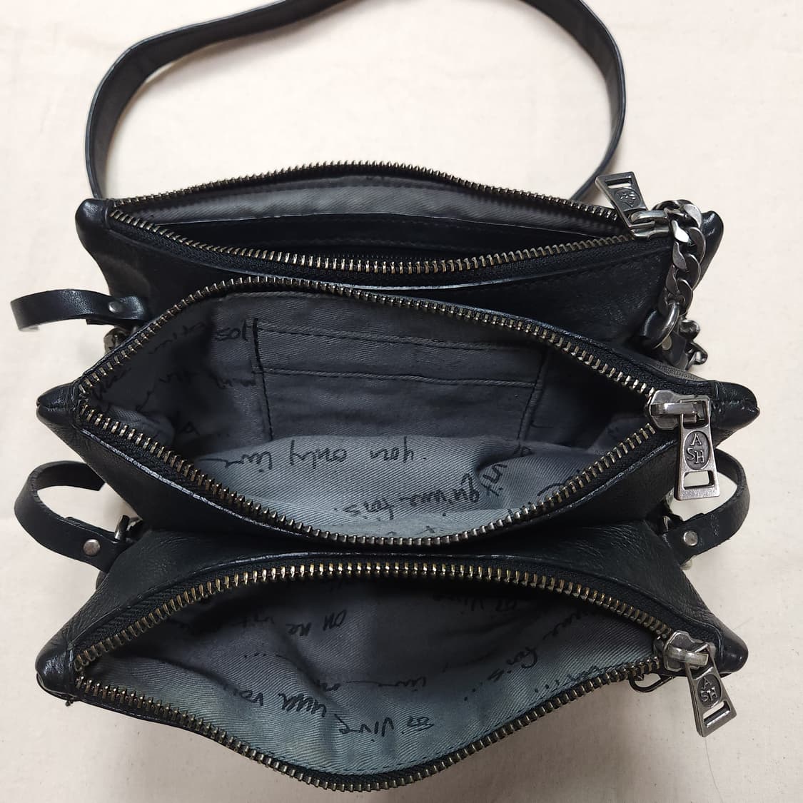 [OS] ASH 체일 레더 숄더백 상품이미지7