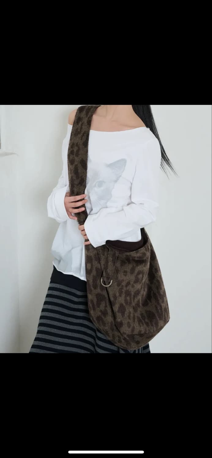 잇자바이브 리버시블 레오파드 백 상품이미지7