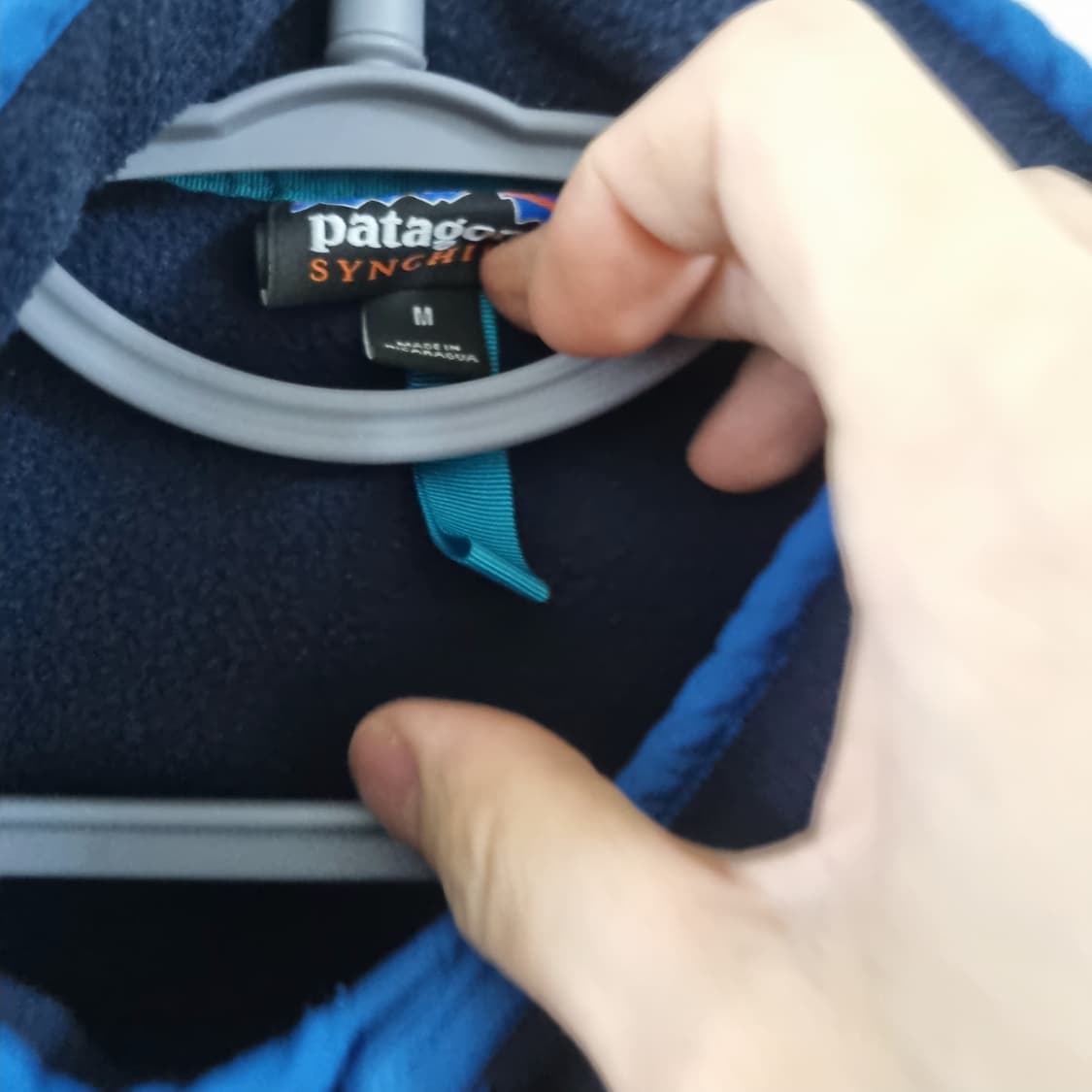 파타고니아 네이비 레드 m  상품이미지2